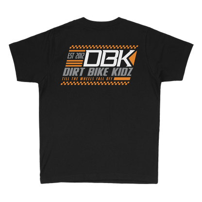 We Race Youth Tee Black Ys