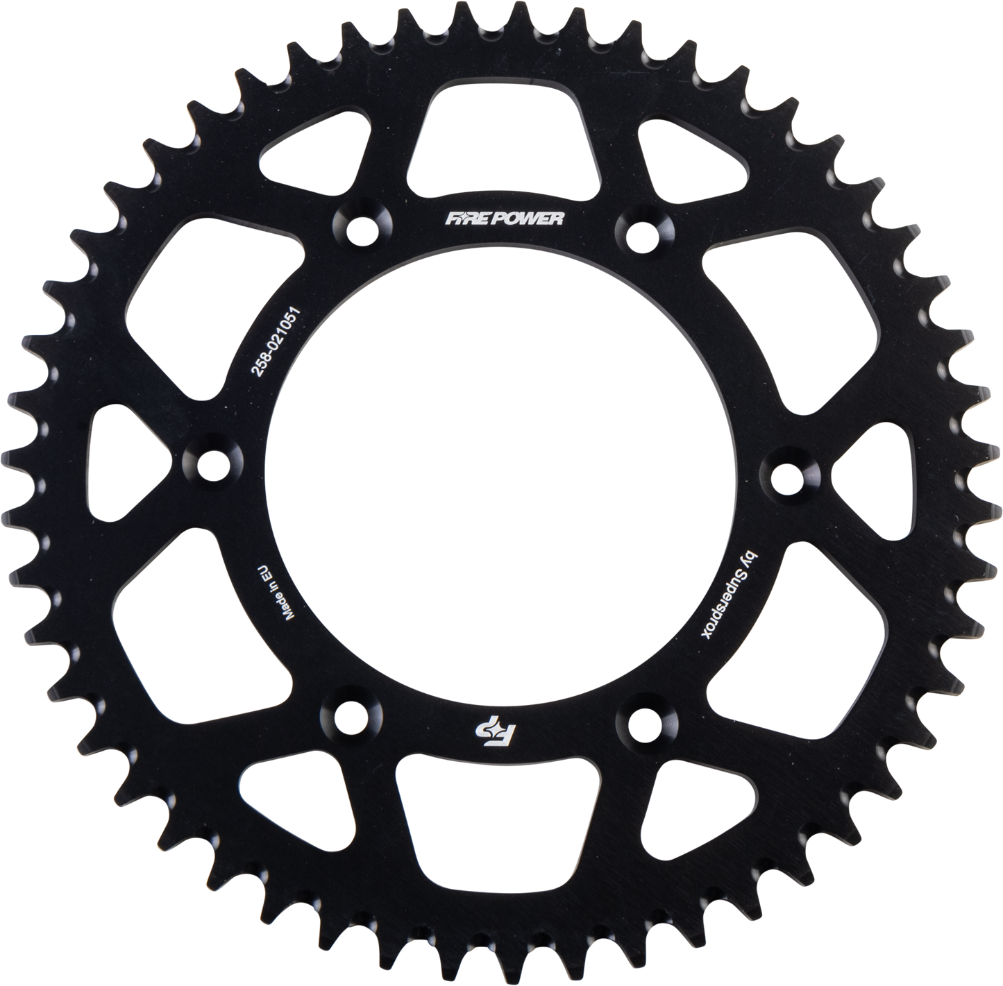Rear Sprocket Aluminum 51t Blk