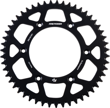 Rear Sprocket Aluminum 51t Blk