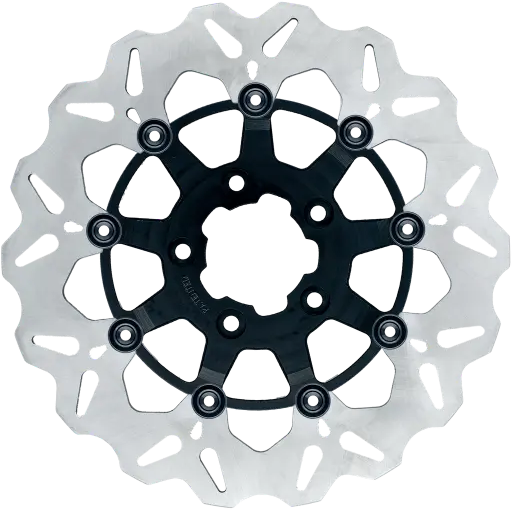 Rotor 11.5" Floating Wave Rr Black