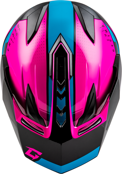 Gm 11 Decima Helmet Black/Pink/Blue Xs