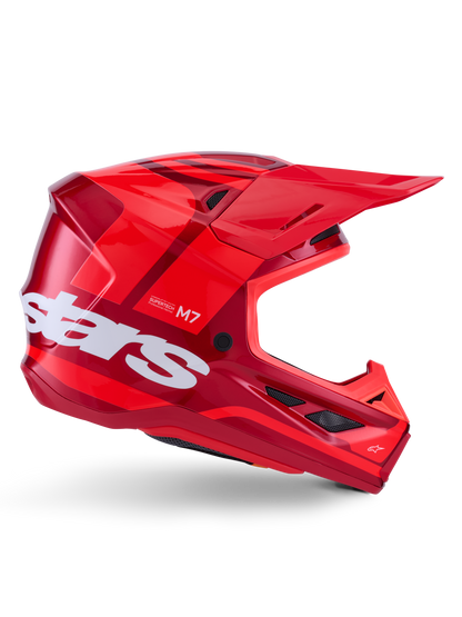 Sm7 Core Helmet Red Glossy Xl