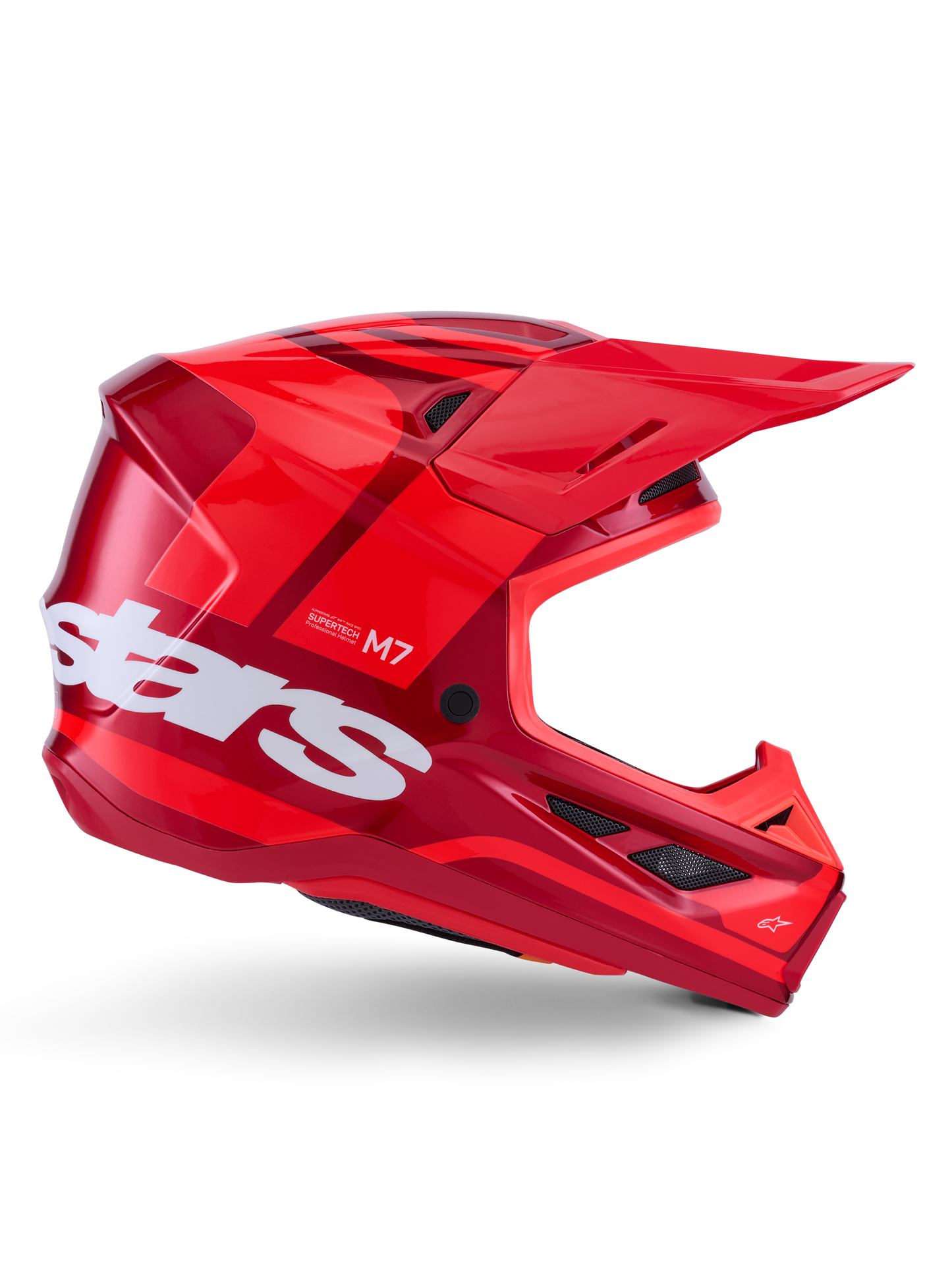 Sm7 Core Helmet Red Glossy Sm