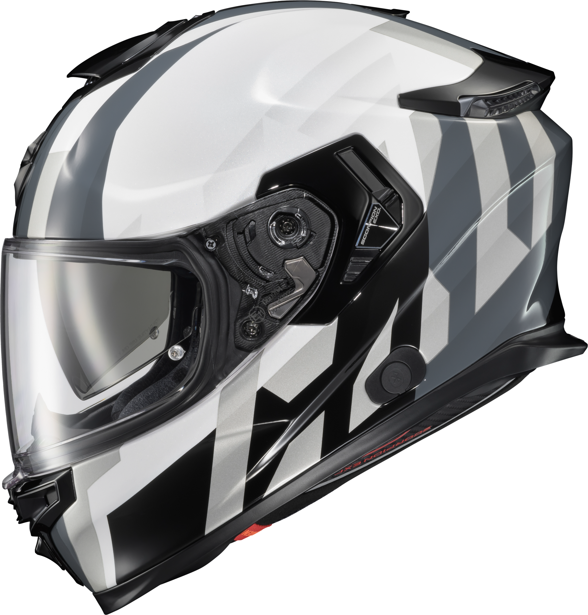 Exo Eclipse Full Face Helmet Pivot White 2x
