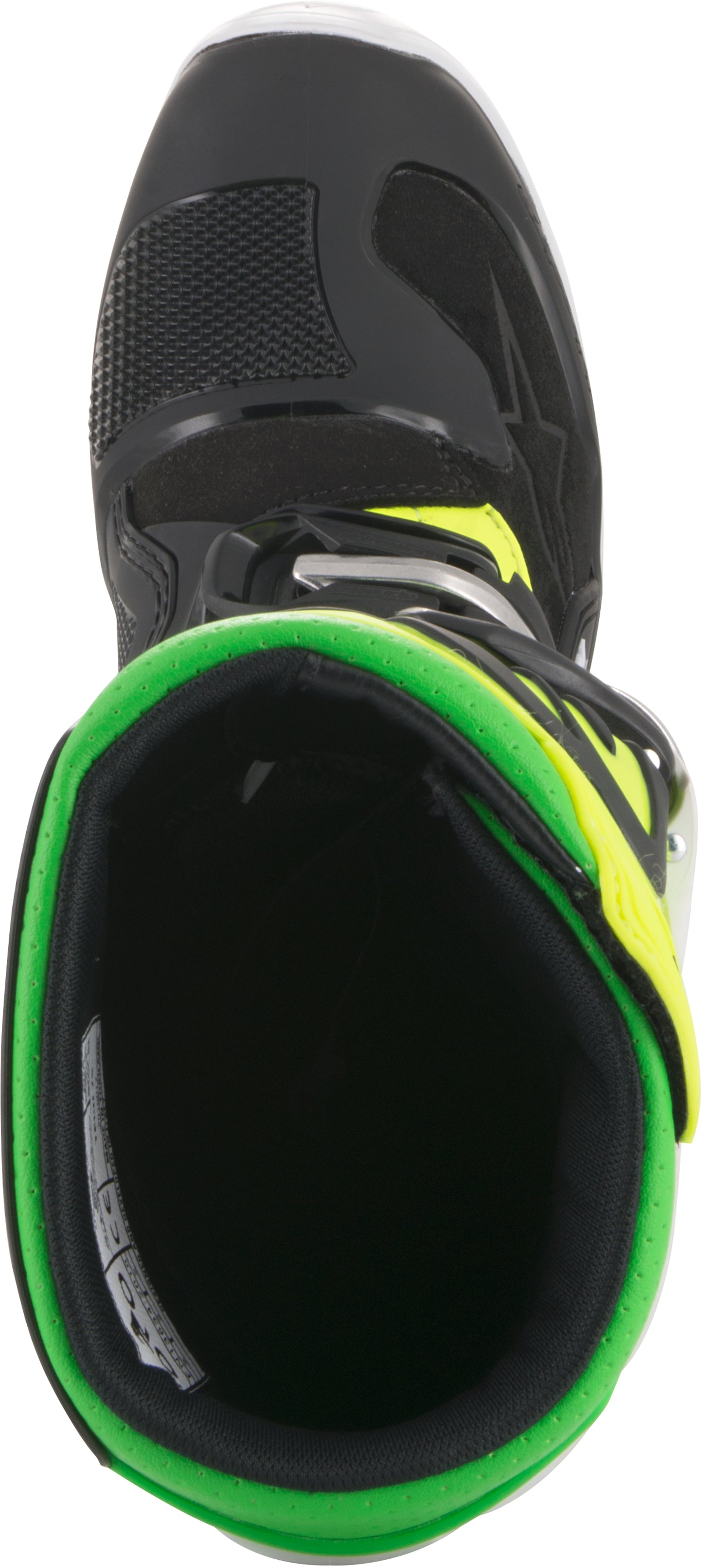 Tech 7s Prodigy Boots Black/White/Yellow Sz 07