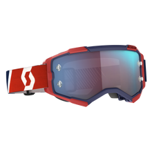 Fury Goggle Red/Blue Blue Chrome Works Lens