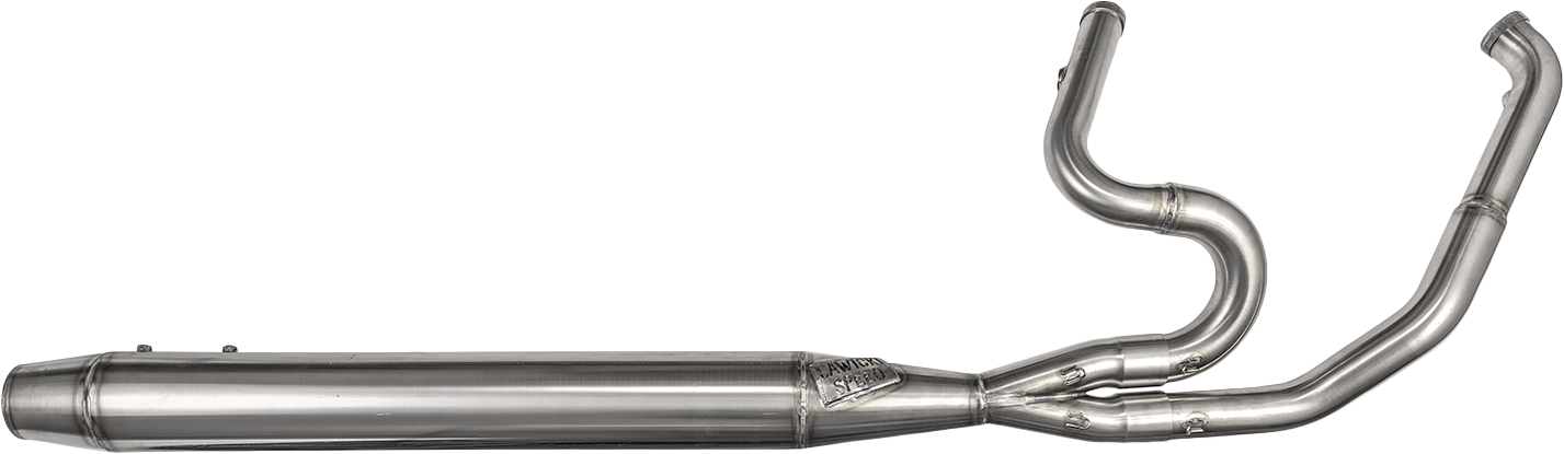 2in1 Tc Softail Full Length Cannon Brushed Ss