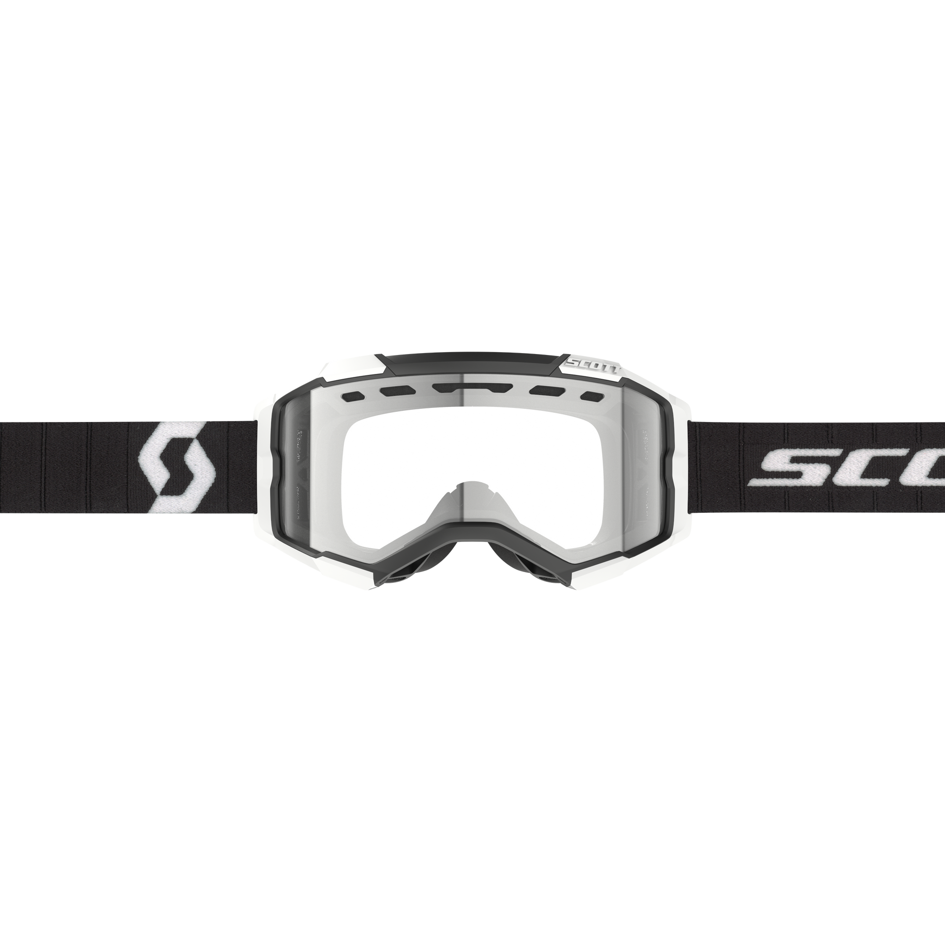 Fury Enduro Goggle Blk/Wht Clear Wrk