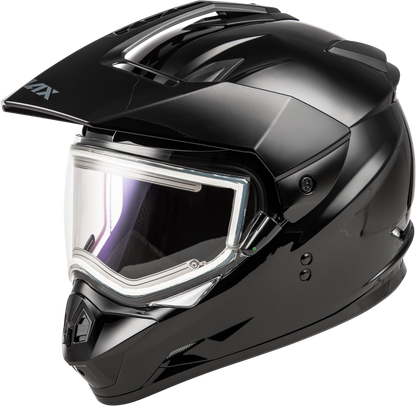 Gm 11s Snow Helmet W/ Electric Shield Black 3x