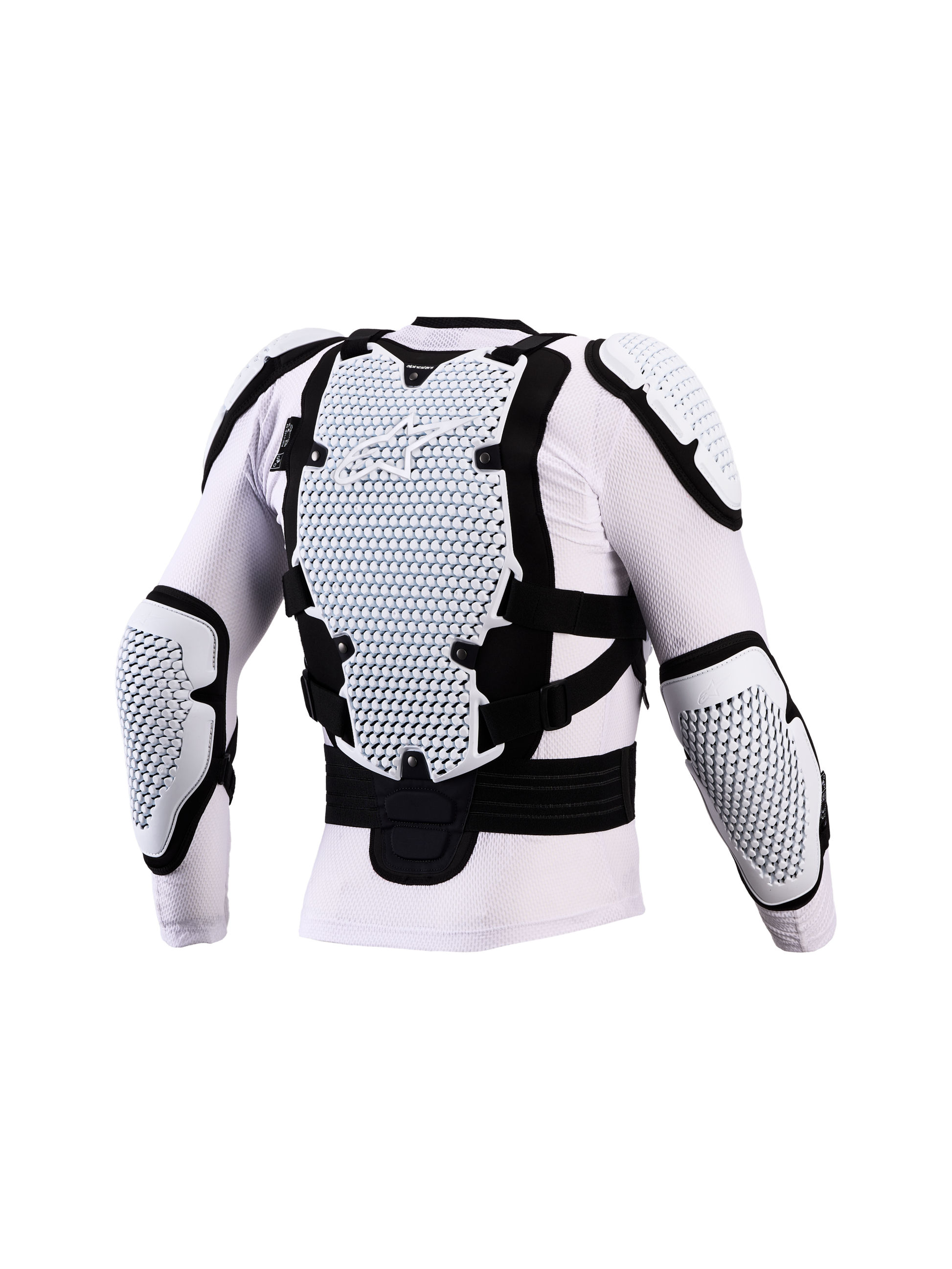 Bionic Action V3 Prtctn Jacket Wht/Blk Lg