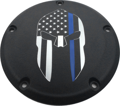 7   Tc Derby Cover Sparta Blue Line Black