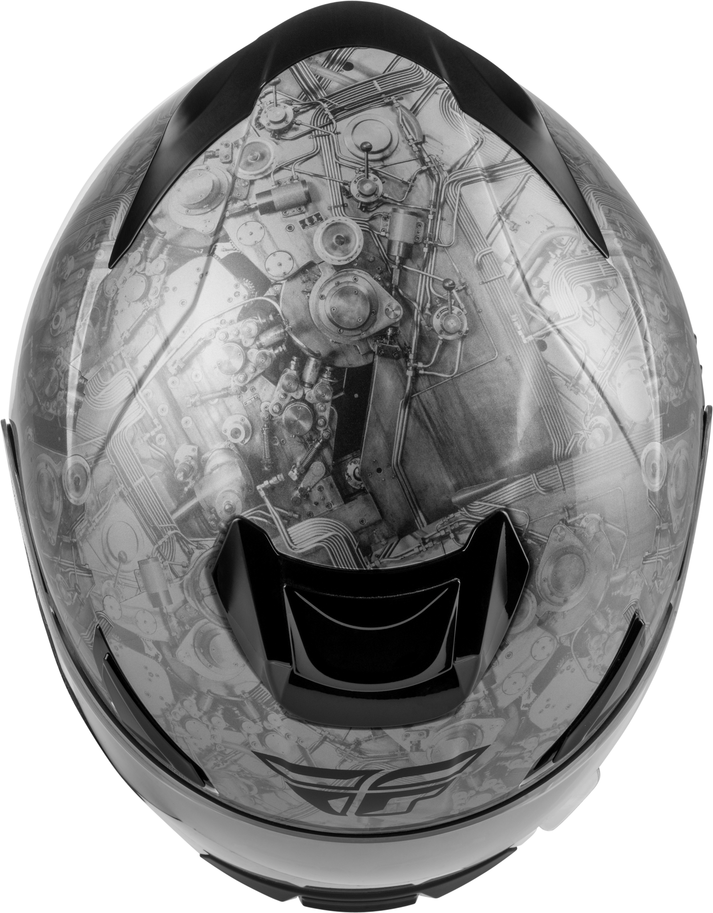 Sentinel Mech Helmet Black/White/Grey Xs