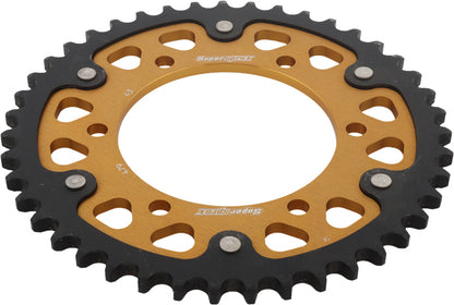 Rear Stealth Sprocket Alu/Stl 43t 530 Gld Yam