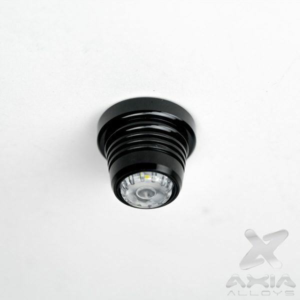 Stick On Led Dome Light Usb Rechargeable  Silver
