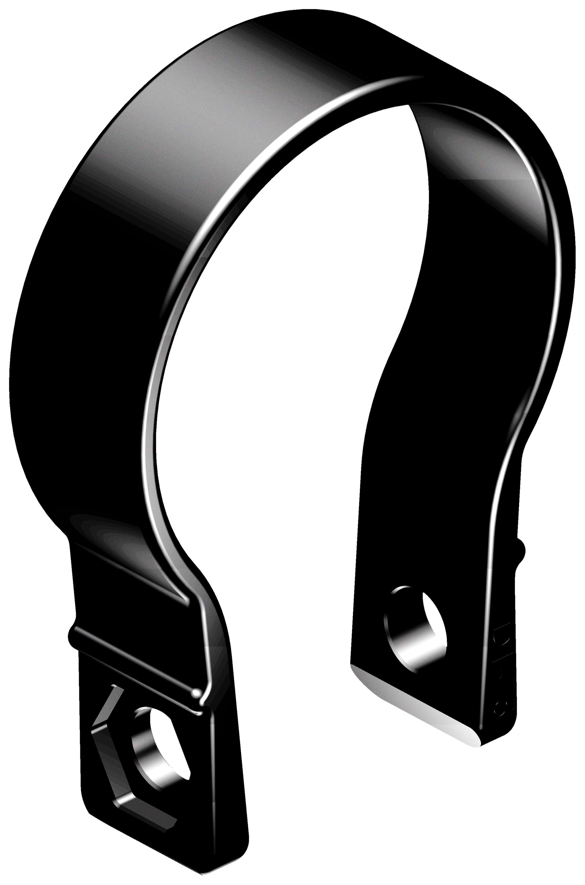 Scosche Base Clamp Blk 1.625"