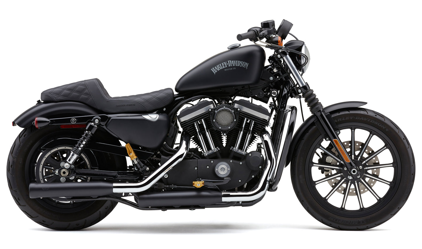 3" Nh Series Slip Ons Chrome Sportster 04 13