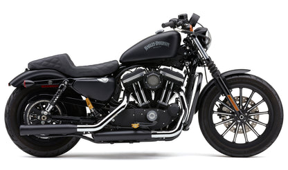3" Nh Series Slip Ons Black Sportster 14 22