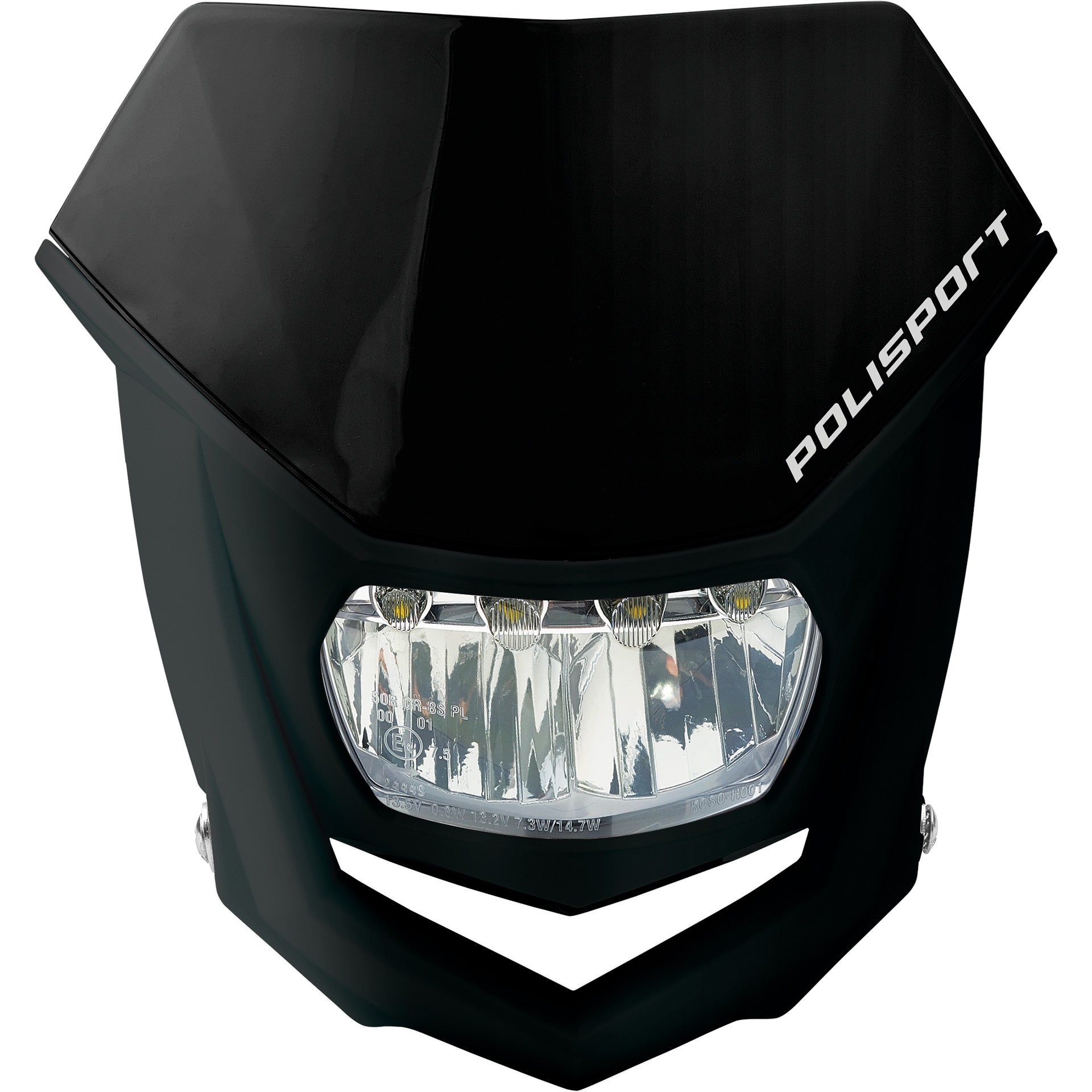 Halo Headlight Led Black/Black