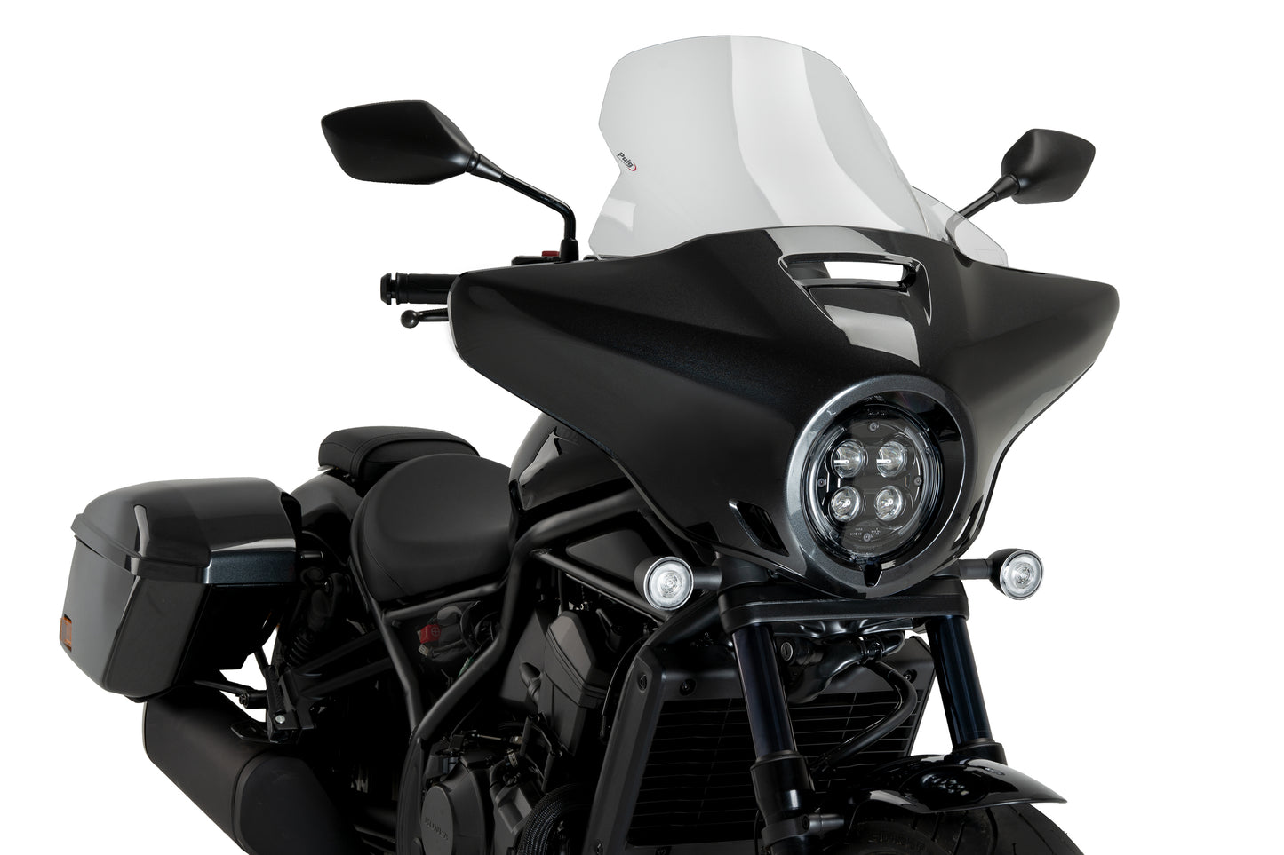 Windscreen Touring High Road Clear Hon