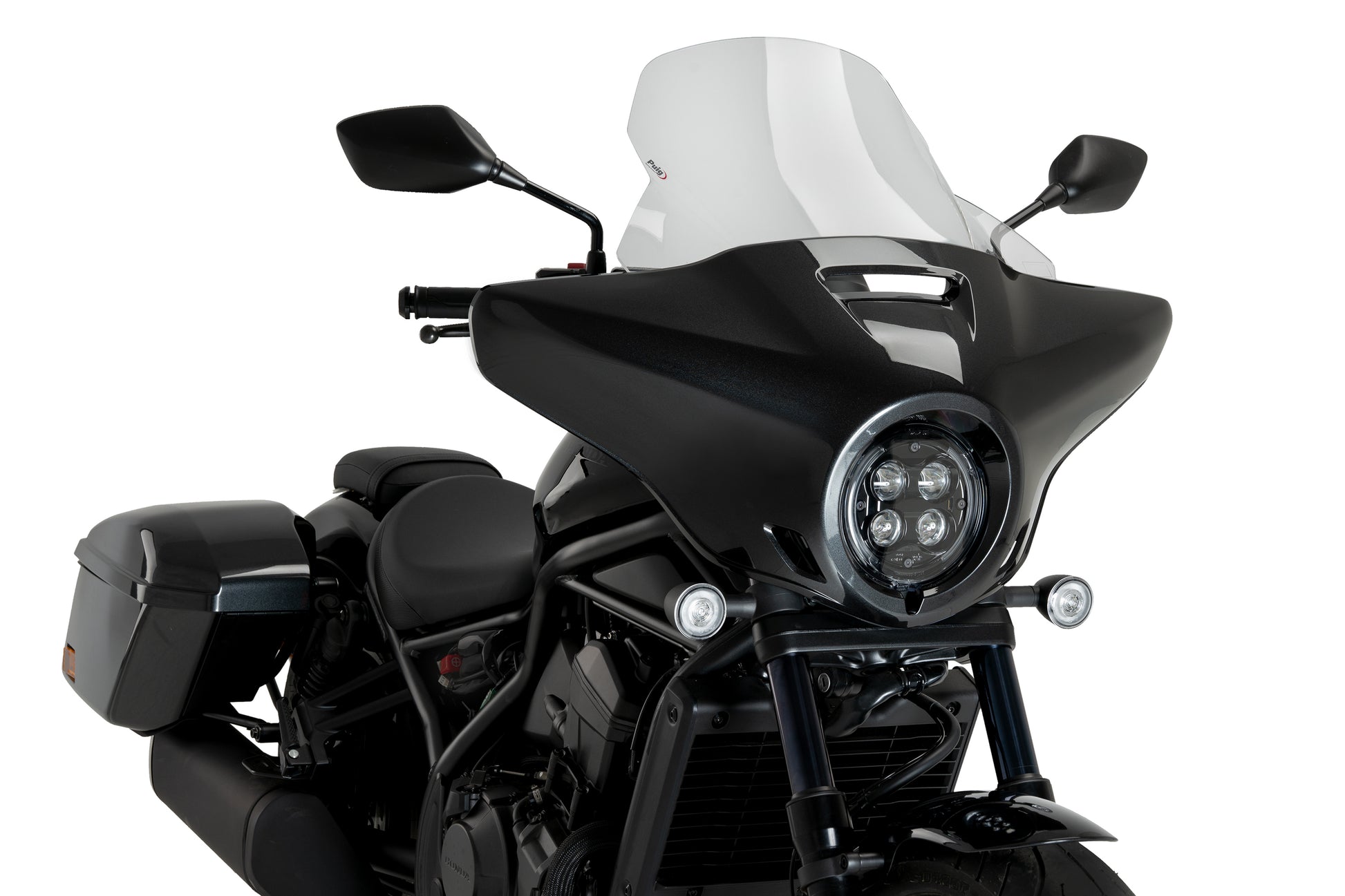 Windscreen Touring High Road Clear Hon