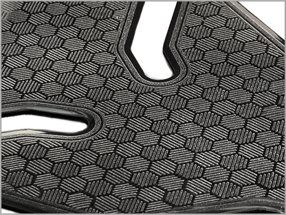 Ultra Thin Tank Pad Hexagons Black