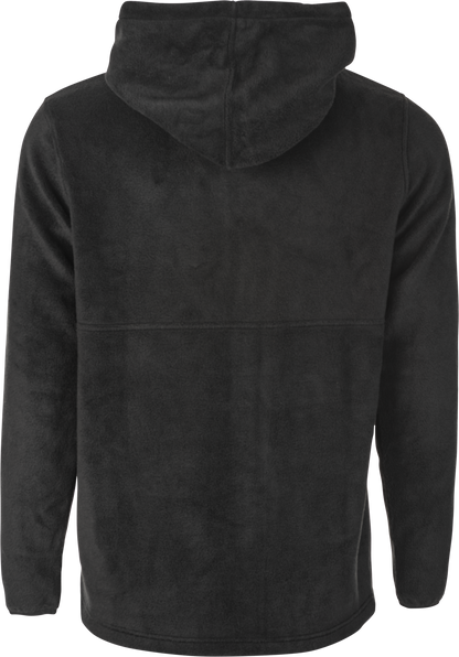 Fly Half Zip Pullover Hoodie Black 2x