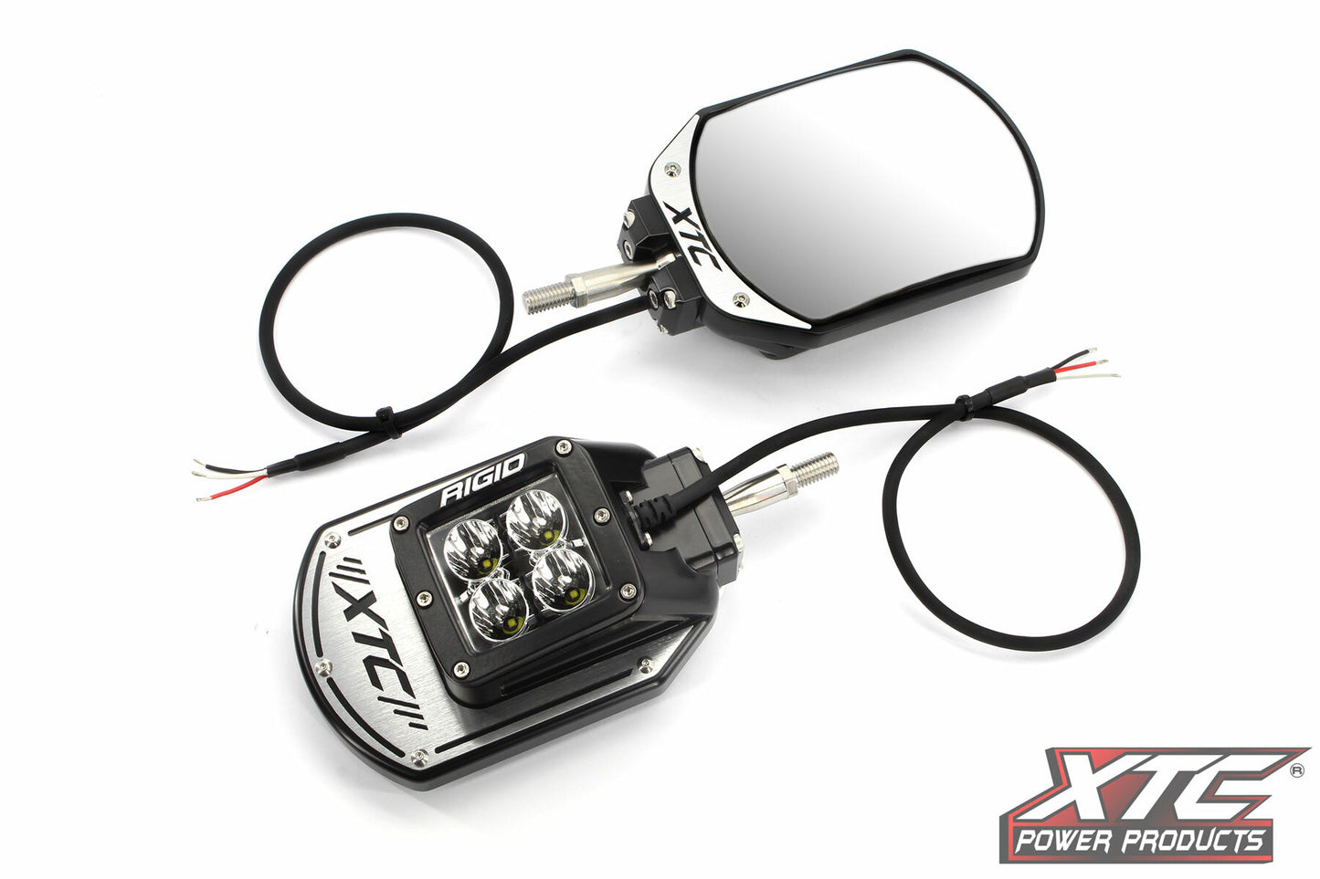 Side View Mirror Kit Six12 Lit Kaw