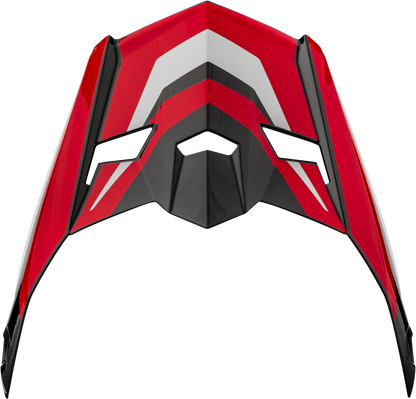 Mx 46 Cyclus Visor Black/Red Sm