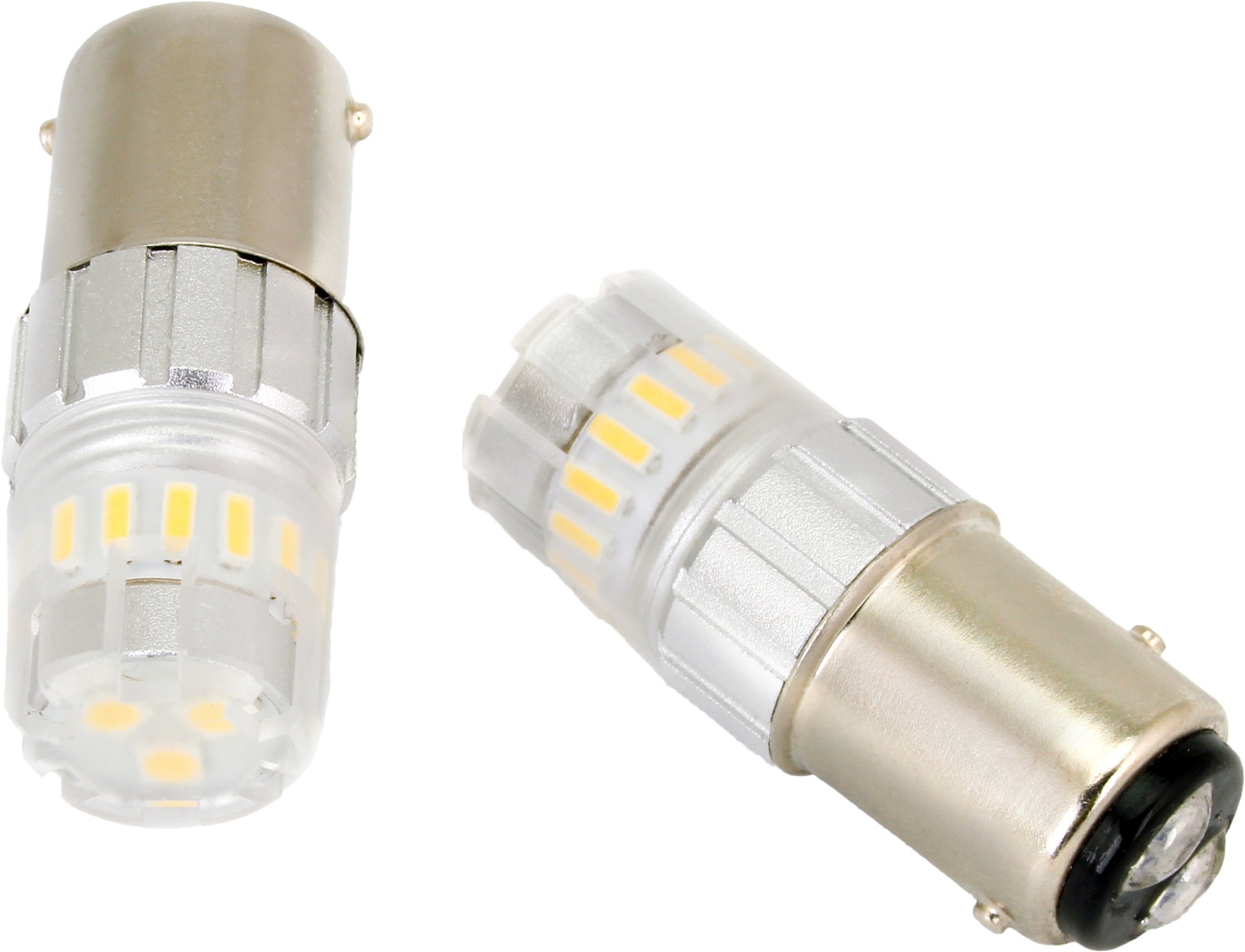 Led Bulb 1157 Amber Pair 6w/Bulb Smd Omni Directional