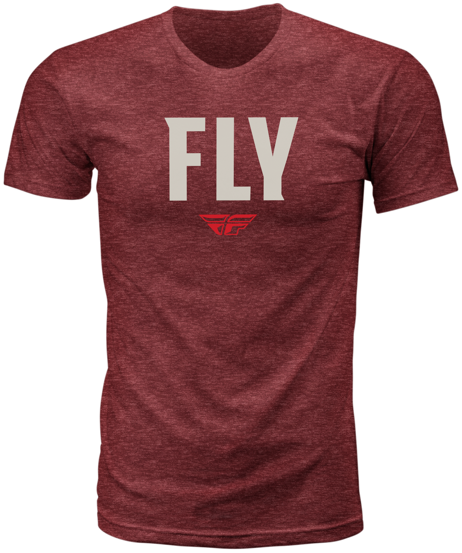 Fly Wfh Tee Red Heather Xl