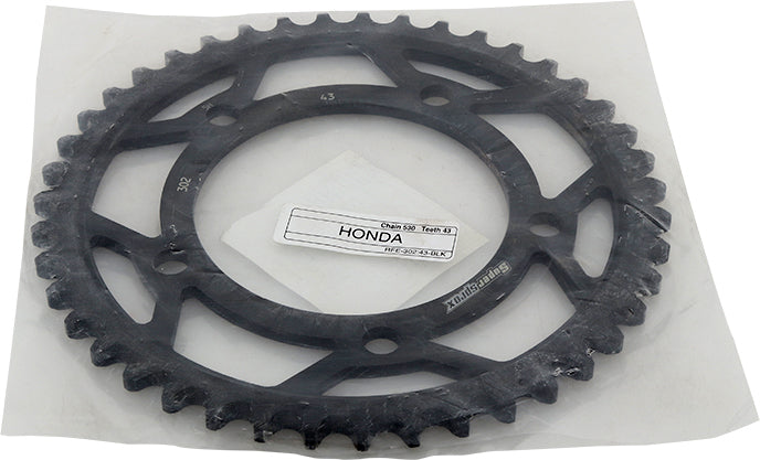 Rear Sprocket Steel 43t 530 Blk Hon