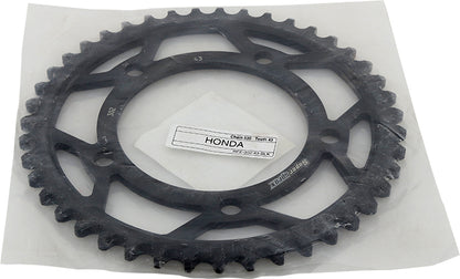 Rear Sprocket Steel 43t 530 Blk Hon