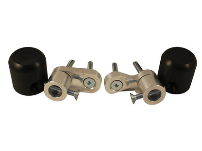 WOODCRAFT Kawasaki Ninja 650 (12-16) Frame Slider Base Kit (pucks sold separately)