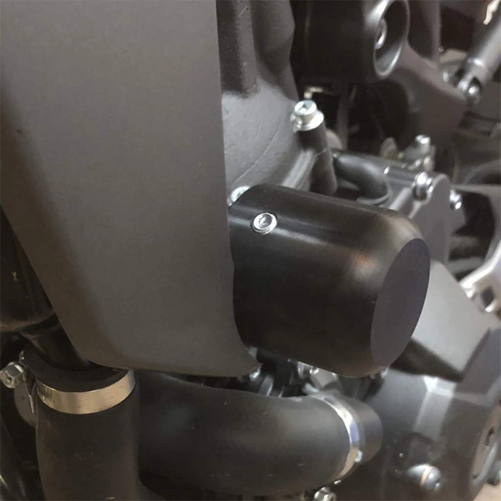 WOODCRAFT Yamaha FZ-09 (MT-09), FJ-09 Tracer, and XSR900 Frame Slider Kit W/ Puck options