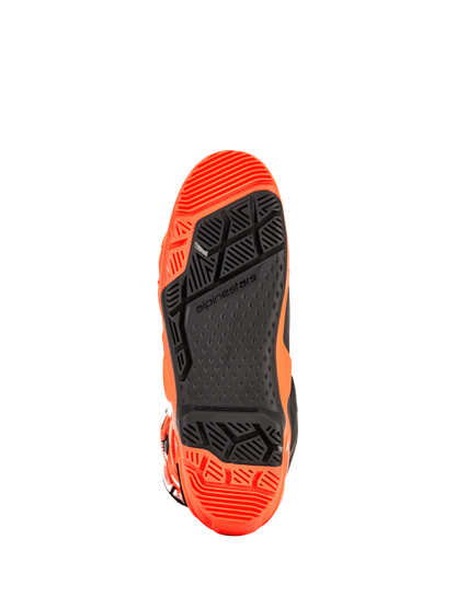 Tech 10 Enduro Boots Orange Fluo/Black/White 8