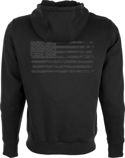 Industry Graphic Hoodie Black Lg