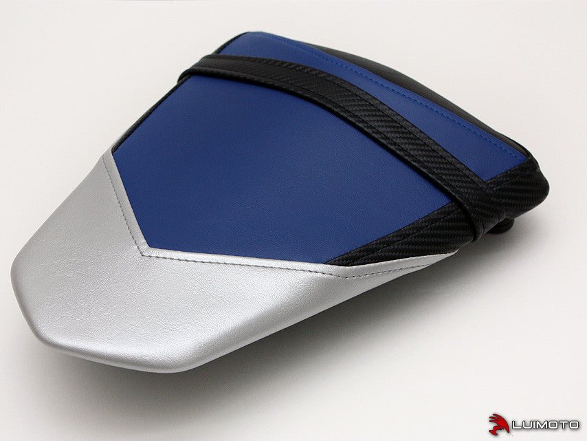 LUIMOTO (Sport) Passenger Seat Covers for the YAMAHA YZF-R3 (2015-2018) & YZF-R25 (2014-2018)
