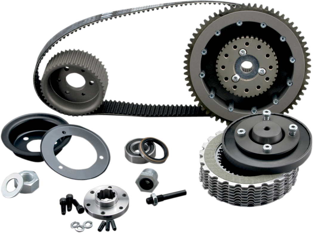 BELT DRIVES LTD. Belt Drive - 1-5/8" - 5-Speed w/Chain EVBB-3T-5