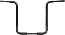DRAG SPECIALTIES 1-1/4" Buffalo Touring Handlebar - 17" - TBW - Flat Black 0601-4265