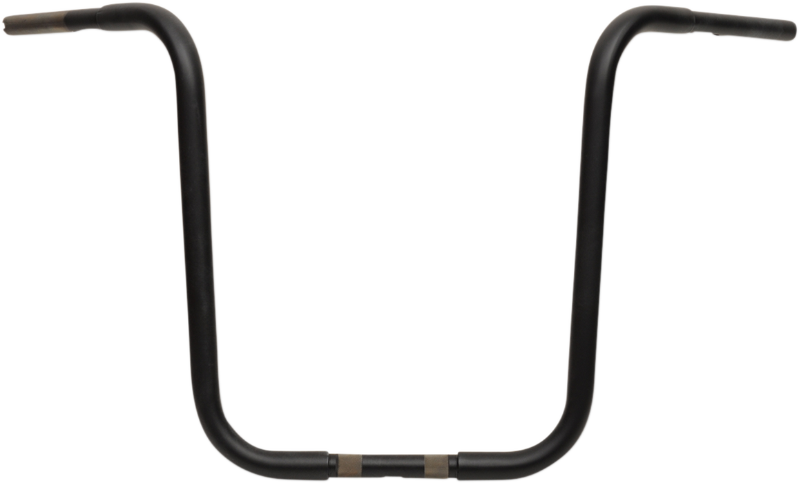DRAG SPECIALTIES 1-1/4" Buffalo Touring Handlebar - 18" - TBW - Flat Black 0601-4266