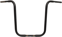 DRAG SPECIALTIES 1-1/4" Buffalo Touring Handlebar - 18" - TBW - Flat Black 0601-4266