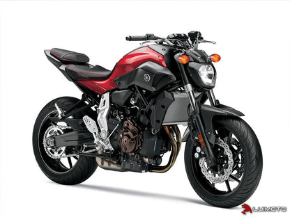 LUIMOTO (Sport) Passenger Seat Covers for the YAMAHA FZ-07 MT07 (14-17)