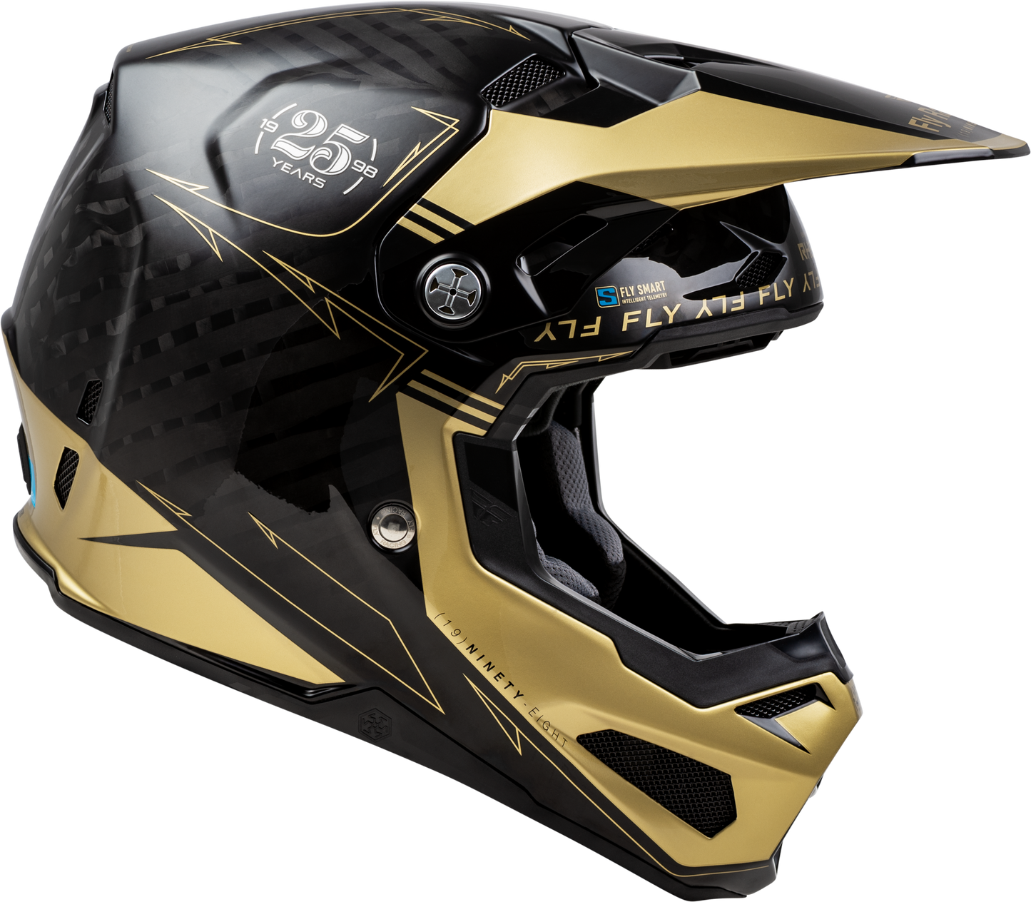 Formula S Carbon Legacy Helmet Black/Gold Sm