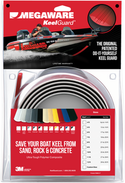 KEEL GUARD Keel Protector - 6' - White 20106