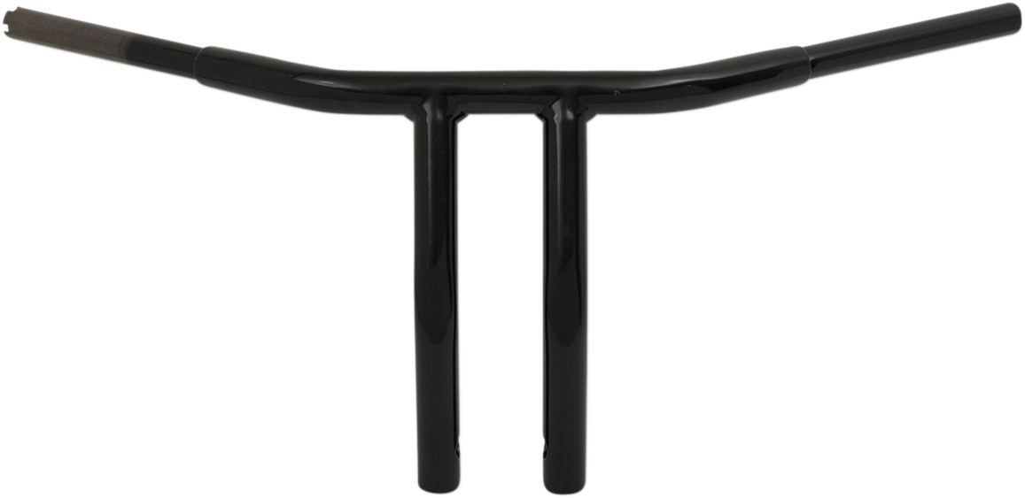 DRAG SPECIALTIES 1-1/4" Buffalo T-Bar - 10" - TBW - Black 0601-4278