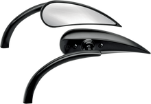 ARLEN NESS Mirror - Micro - Rad 2 - Side View - Teardrop - Black - Left 13-400