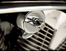 SHOW CHROME Fuel Valve Cover - Chrome - Honda 55-301