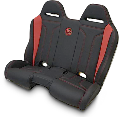 BS SAND Performance Bench Seat - Deep Orange - Maverick X3 '16-'20 PEBEDODTC