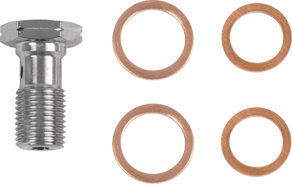 LA CHOPPERS Standard Black Vinyl Handlebar Cable/Brake Line Kit - Stock Ape Hangers - '21-'22 FLH LA-8062KT-08B