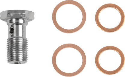 LA CHOPPERS Standard Black Vinyl Handlebar Cable/Brake Line Kit - 15"-17" Ape Hangers - '21-'22 FLH LA-8062KT-16B